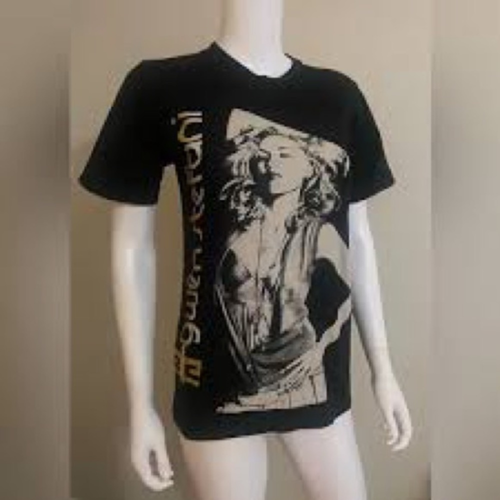 Gwen Stefani 2007 “Sweet Escape Tour Concert Black Cotton T-Shirt